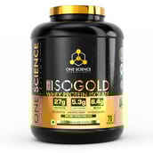 1 - One Science 100% Iso Gold Whey Protein Isolate,  5 lb  Chocolate Fudge 