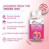 4 - Dr. Morepen Biotin+ Advanced 60 Tablets & Marine Collagen 250g Combo,  2 Piece(s)/Pack  Unflavoured & Chocolate 