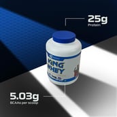 3 - Ronnie Coleman King Whey Protein,  5 lb  Chocolate Brownie