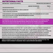 4 - Helixlabz Creatine Monohydrate,  Unflavoured  0.55 lb 