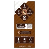 8 - MuscleBlaze High Protein Oats,  400 g  Dark Chocolate 