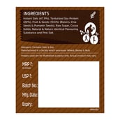 5 - MuscleBlaze High Protein Oats,  400 g  Dark Chocolate 