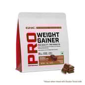 1 - GNC Pro Performance Weight Gainer,  2.2 lb  Double Chocolate 