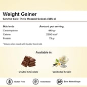 2 - GNC Pro Performance Weight Gainer, 4.4 lb Vanilla Ice Cream