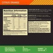 9 - ON (Optimum Nutrition) Micronized Creatine Powder,  Citrus Orange  0.22 lb 