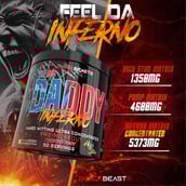 3 - BLACK BEAST The Big Daddy Inferno Pre-Workout,  0.66 lb  Psychopath Punch 
