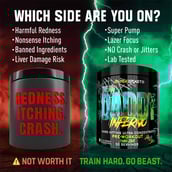 6 - BLACK BEAST The Big Daddy Inferno Pre-Workout,  0.66 lb  Zombie Juice 