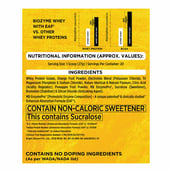 10 (8 - MuscleBlaze Biozyme Clear Whey Isolate,  1.19 lb  Icy Lemonade 