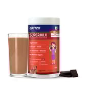 15 - Supermilk Gritzo Overall Growth for 13+ Yrs Girls Protein & Nutrition Drink Mix,  400 g  Double Chocolate 