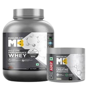 MuscleBlaze Biozyme Performance Whey 2 Kg Rich Chocolate and Creatine CreAMP 100g Combo