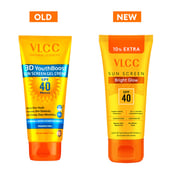 2 - VLCC Bright Glow 3D Youth Boost Sunscreen Gel Cream,  100 g  Saxifraga & Morus Bombycis Extracts 
