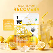 MuscleBlaze Biozyme Clear Whey Isolate, 1.19 lb Icy Lemonade