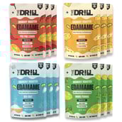 1 - The Drill Crunchy Roasted Edamame,  Assorted (Pack of 12)  30 g 