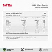 6 - GNC Pro Performance 100% Whey Protein,  2 lb  Cafe Mocha with Creatine Monohydrate 0.22 lb Combo 