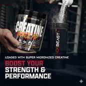 4 - BLACK BEAST Creatine,  Orange Pop  0.64 lb 