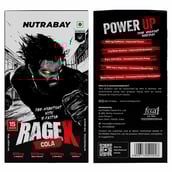 9 - Nutrabay RageX Pre Workout,  0.39 lb  Cola 