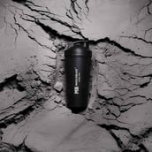 3 - MuscleBlaze Stainless Steel Shaker,  Stealth Black  700 ml 