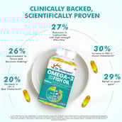 2 - Dr. Morepen Omega-3 Deep Sea Fish Oil 500mg,  60 softgels 