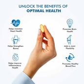 7 - Dr. Morepen Omega-3 Deep Sea Fish Oil Triple Strength,  60 softgels 