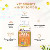 2 - Dr. Morepen Cod Liver Oil,  100 softgels 