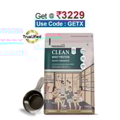TrueBasics Clean Whey Protein (Isolate + Concentrate),  2.2 lb  Coffee 