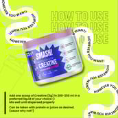 15 - Smash Micronised Creatine Monohydrate,  Watermelon Wreck  0.71 lb