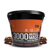1 - QNT Muscle Mass 3000,  11 lb  Choco Almond 
