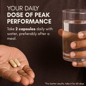 9 - Rasayanam Testoboost (500mg) 3-in-1 Testosterone for Men,  60 capsules  Unflavoured 