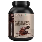 1 - Osoaa Whey Protein Concentrate,  4.4 lb  Triple Chocolate 