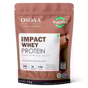 1 - Osoaa Impact Whey Protein,  2.2 lb  Belgian Chocolate 