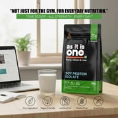 5 - AS-IT-IS Nutrition Soy Protein Isolate,  4.4 lb  Unflavoured 