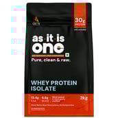 1 - AS-IT-IS Nutrition Whey Protein Isolate,  4.4 lb  Unflavoured 