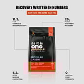 10 - AS-IT-IS Nutrition Micellar Casein,  1.1 lb  Unflavoured 