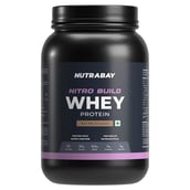 1 - Nutrabay Pro Nitro Build Whey Protein, 2.2 lb Rich Milk Chocolate