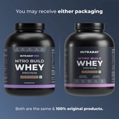 2 - Nutrabay Pro Nitro Build Whey Protein, 4.4 lb Rich Milk Chocolate