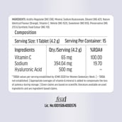 HealthKart HK Vitals Hyaluronic Acid Effervescent Orange 30 Tabs