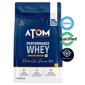 1 - AS-IT-IS Nutrition ATOM Performance Whey,  2.2 lb  Double Rich Chocolate 