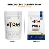 3 - AS-IT-IS Nutrition ATOM Whey Protein with Enzymes, 1.1 lb Choco Hazel Fusion