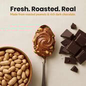 10 - AS-IT-IS Nutrition ATOM Peanut Butter Crunchy,  1 kg  Chocolate 