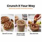 5 - AS-IT-IS Nutrition ATOM Peanut Butter Crunchy,  1 kg  Chocolate 