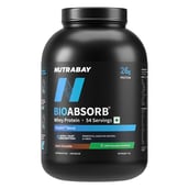 1 - Nutrabay BioAbsorb Whey Protein,  4.4 lb  Dark Chocolate 