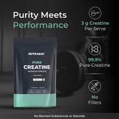 3 - Nutrabay Pure Creatine Monohydrate Amino Acid,  Unflavoured  0.55 lb 