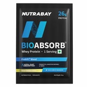 2 - Nutrabay BioAbsorb Whey Protein,  0.07 lb  Kesar Badam Pista 