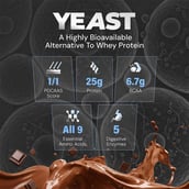 2 - Nutrabay Yeast Protein,  1.1 lb  Rich Chocolate Creme 