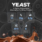 2 - Nutrabay Yeast Protein,  2.2 lb  Rich Chocolate Creme 