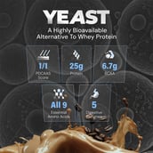 2 - Nutrabay Yeast Protein,  1.1 lb  Cold Coffee 