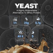 2 - Nutrabay Yeast Protein,  2.2 lb  Cold Coffee 