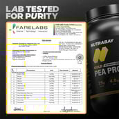 4 - Nutrabay Gold Pea Protein,  2.2 lb  Cold Coffee 