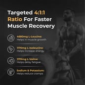 4 - Nutrabay Gold 4:1:1 BCAA Amino Acid,  0.55 lb  50 Servings  Watermelon 