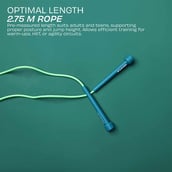 3 - Nivia Trainer Jump Rope,  Mint  Free Size 